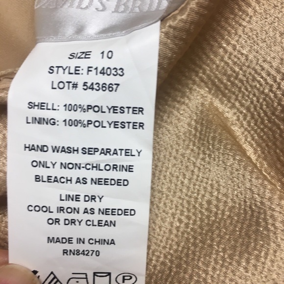 David's Bridal Bridesmaids Dresses Lot - Picture 4 of 6